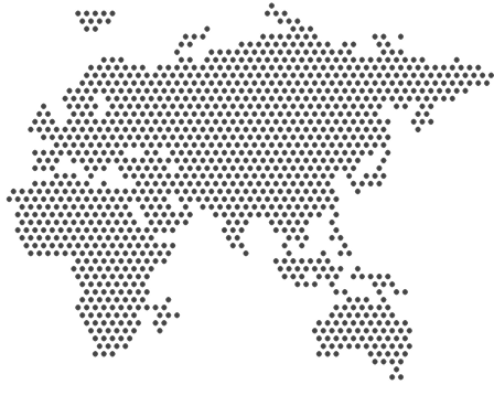 VPN server locations map